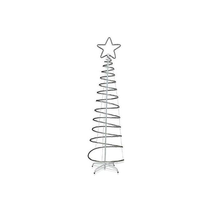 Albero di Natale a Spirale Bianco-Blu