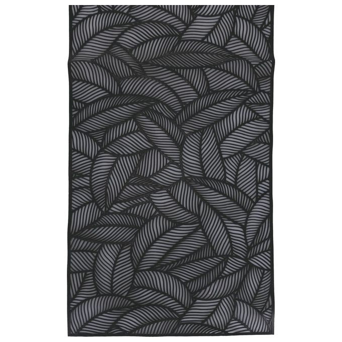 Runner Foglie Pvc Nero
