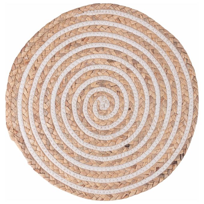 Spiral Tovaglietta Bianca 38Cm