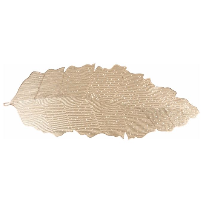 Gold Runner Foglia 34X90Cm