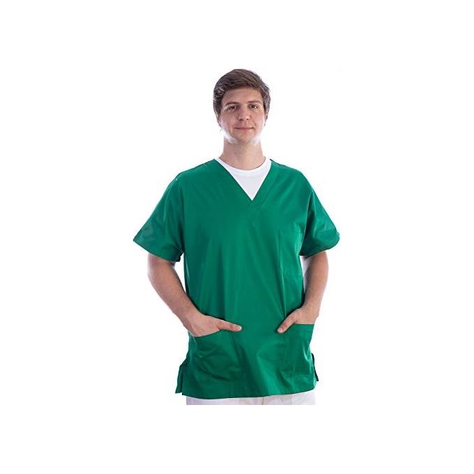 Casacca - Cotone-Poliestere - Unisex - Taglia XS Verde 1 pz.