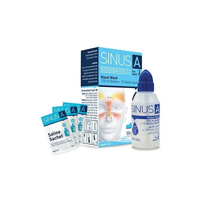 Sinus A - Kit Lavaggio Nasale 120 Ml Per Adulti 1 pz.