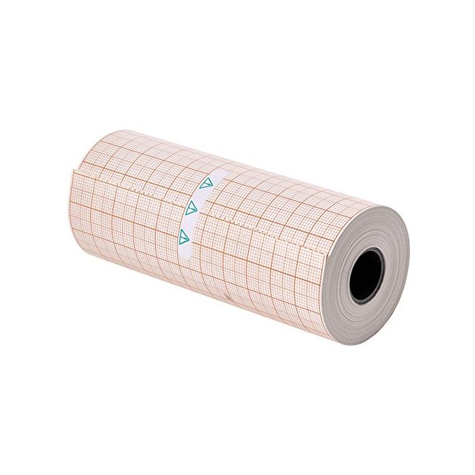 Carta Termica Ecg 112X25 Mmxm - Rotolo Griglia Arancio conf. 10 rotoli