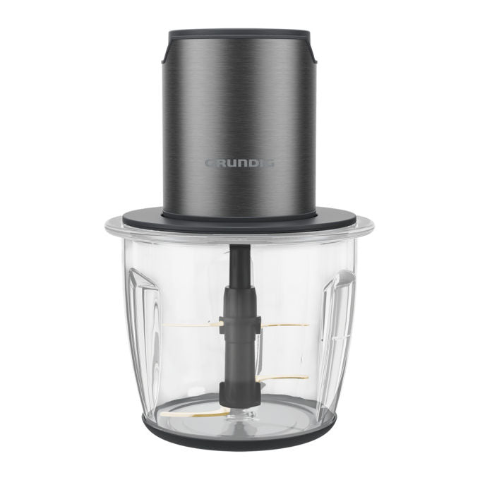 Grundig GMS3670 tritaverdure elettrico 1 L 500 W 4 lame in acciaio inox colore Nero Acciaio inox