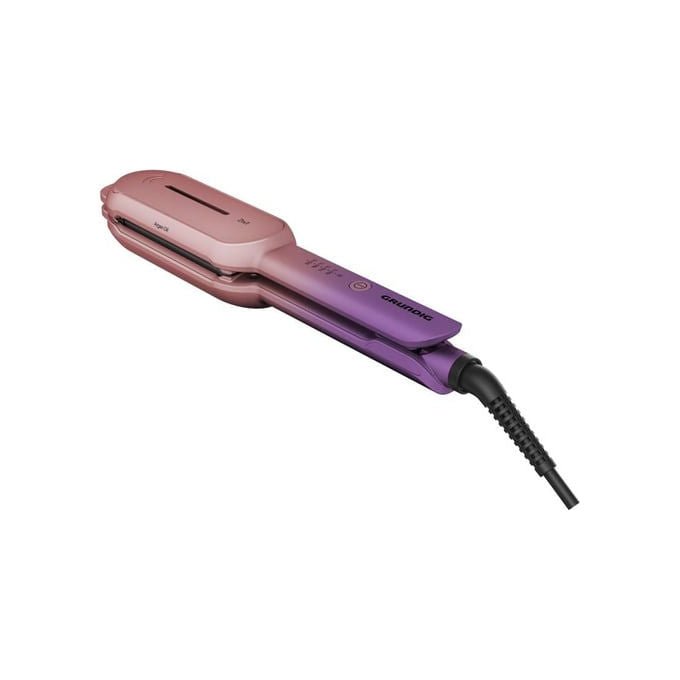 Grundig GMS9051 HS 8331 Piastra per capelli Ceramica 4 regolazioni temperatura 150 210 °C colore Rosa Viola