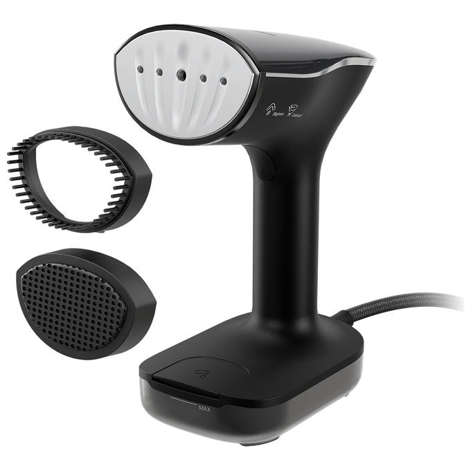 Grundig GMS9063 ST 8450 Vapore per indumenti portatile 2280 W 0,2 L Ceramica 30 g-min colore Nero Argento