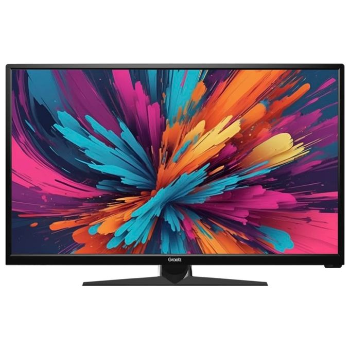 Graetz GR32S1470 Smart TV 32 Pollici HD Ready Display LED Sistema Web OS DVBT2-C-S2 Classe F Wi-Fi colore Nero