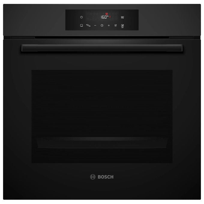 Bosch HBA572BM3 Serie 4 Forno da incasso multifunzione 71 L Classe A+ con funzione Air Fry e pulizia pirolitica (59.4x54.8x59.5 cm) colore Nero