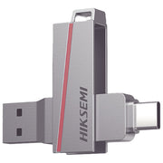 Hiksemi HS-USB-E307C-64G-U3 Unita' Flash USB 128 GB USB Type-A USB Type-C 3.2 Gen 1 150 MB-s 45 MB-s colore Grigio