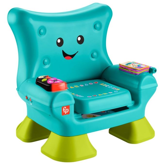 Fisher Price Prime Attivita' Ridi e Impara la Poltroncina di Cagnolino Smart Stages