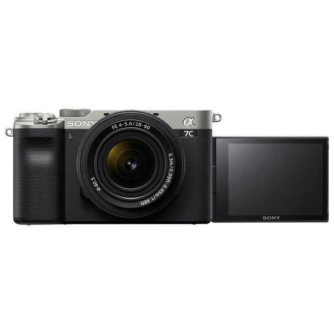 Sony Alpha 7c Fotocamera Digitale Mirrorless Full-Frame Milc 242Mp Cmos 6000x4000 Pixel Nero-Argento