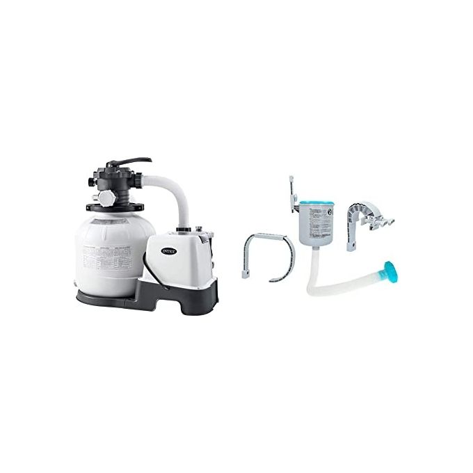 Intex Pompa A Sabbia Combo Con Sistema E,C,O, Per Piscine Fino A 32,200 L, I,1