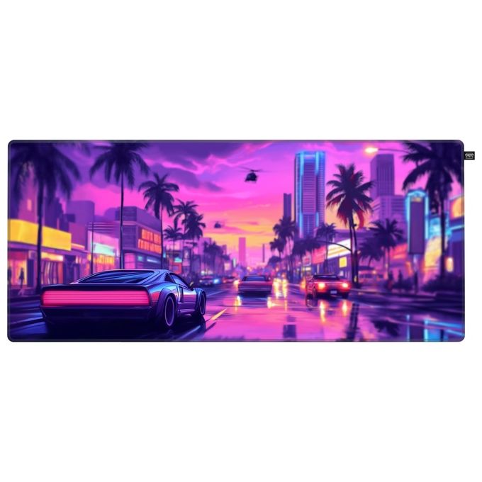 CHERRY XTRFY JA-G0569 GP5 SERIES CLOTH GAMING MOUSEPADS Tappetino per mouse da gioco Tessuto Gomma Anti-scivolo Bordi cuciti Lavabile 920 x 400 x 3 mm colore Multicolore