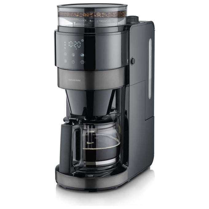Severin KA4830 Macchina da caffe' con filtro Automatica-Manuale con macinatore integrato 10 tazze 900 W colore Nero