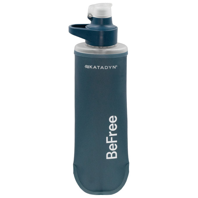 Katadyn KA8021401 BeFree Filtro per Acqua 0.5L Tecnologia a Membrana a Fibre Cave e Carboni Attivi colore Blu