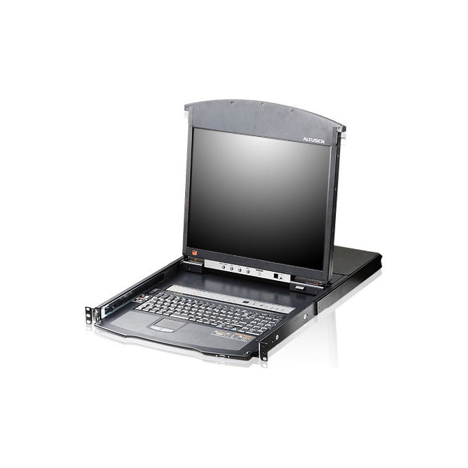 Aten KL1508AIMJJL 8-Port 17 LCD CAT5E-6 KVM Over Perp colore Nero