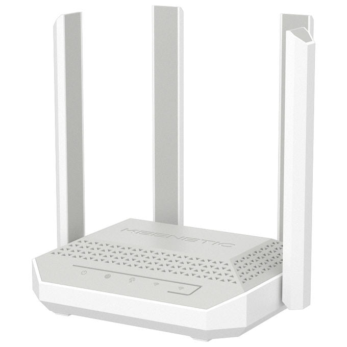 Keenetic KN-2911-01-EU Modem Router Speedster 4G+ AC1200 MESH Wi-Fi 5 LTE Cat.6 4 porte Gigabit colore Nero