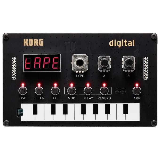 Korg KRNTS1 NTS-1 Sintetizzatore digitale fai da te programmabile con motore di sintesi digitale e multi-effetti colore Nero