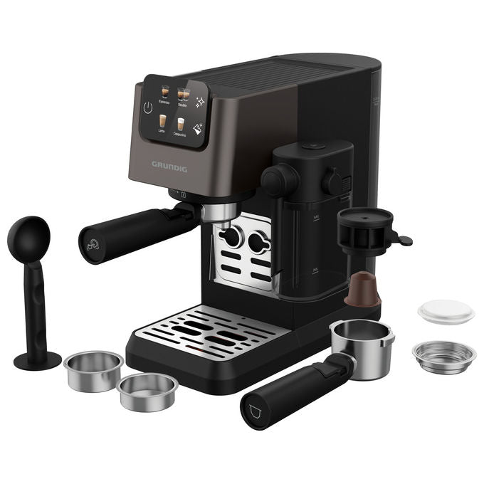 Grundig KSM 6430DELISIA COFFEE YAR? OTOMATIK KAPSüLLü SüT HAZNELI ES Macchina da caffe' Automatica-Manuale 1,1 L 20 bar 1350 W Montalatte integrato colore Antracite