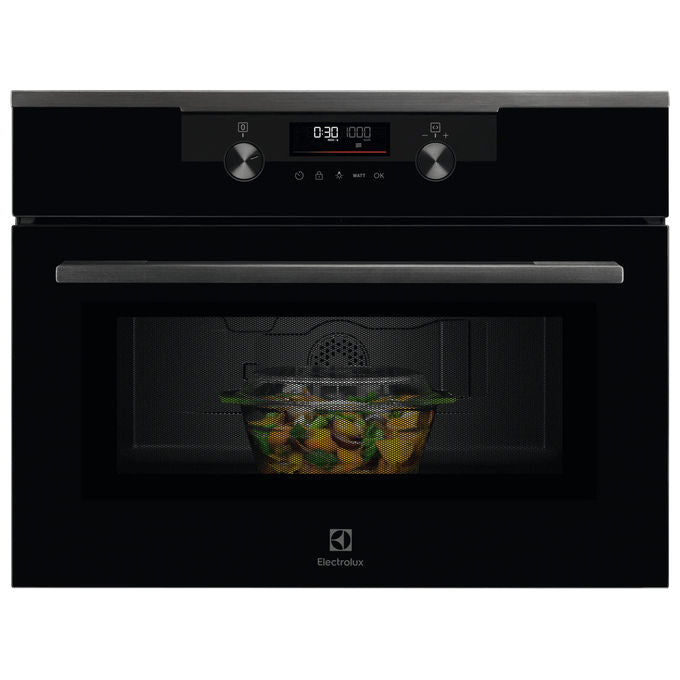 Electrolux 45CMGRILL Microonde Con Grill 45cm Piatto Rotante In Vetro 20 L 800 W colore Nero