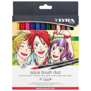 Lyra Confezione 12 Pennarelli Aqua Brush Duo