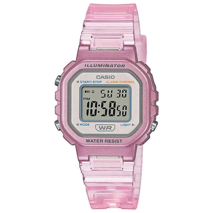 Casio LA-20WHS-4AEF Collection Vintage Orologio Digitale al Quarzo Unisex Cassa Resina 30.4mm colore Rosa