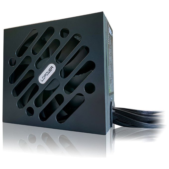LC-Power LC500SI V2.31 Alimentatore per Computer 500 W 80 PLUS Connettore 20+4 Pin ATX Ventola 14 cm colore Nero