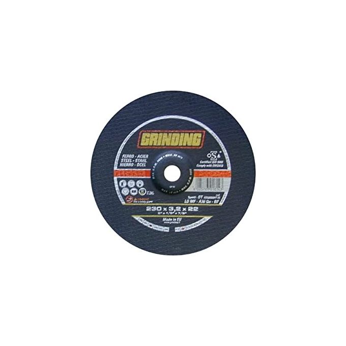 Grinding Mola Abrasiva per Ferro 125x6.4x22mm Cd Vt Mf