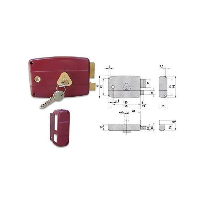 Cisa 50171-60-2 Serr Appl Cil Fisso Sx