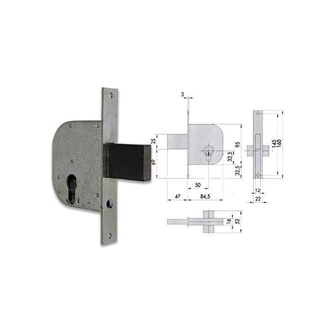 Cisa 42012-50-0 Serr Cancello Cil Sag