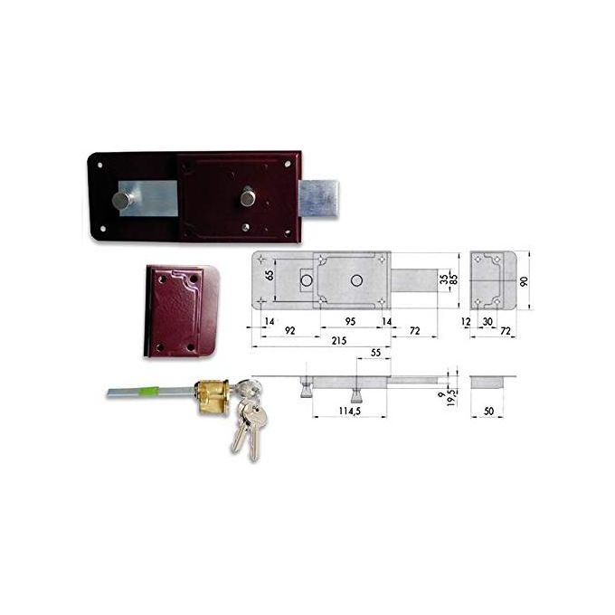 Cisa 55051-50-1 Serr Ferrogl Cil Stac Dx