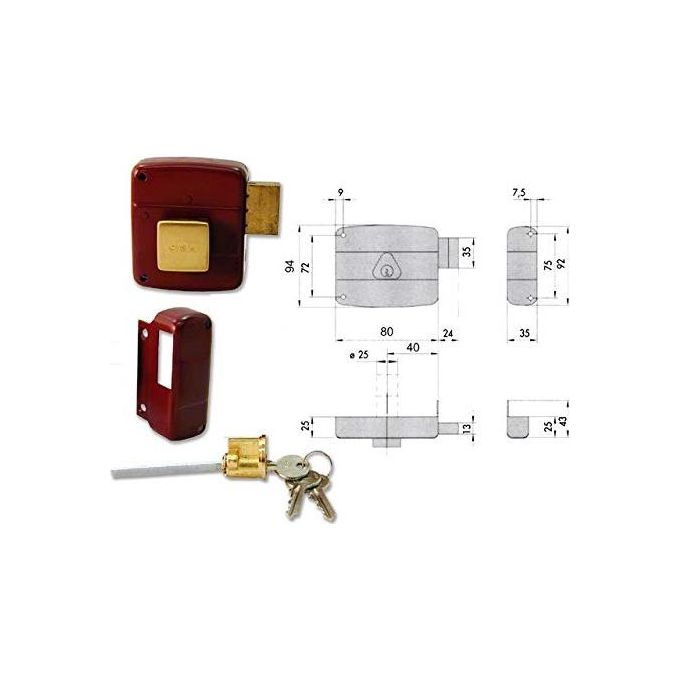 Cisa 50130-40-1 Serr Appl Cil Stac Dx