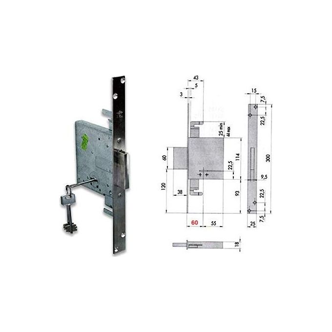 Cisa 57015-70-0 Serr D-m Infil Tripl S-a