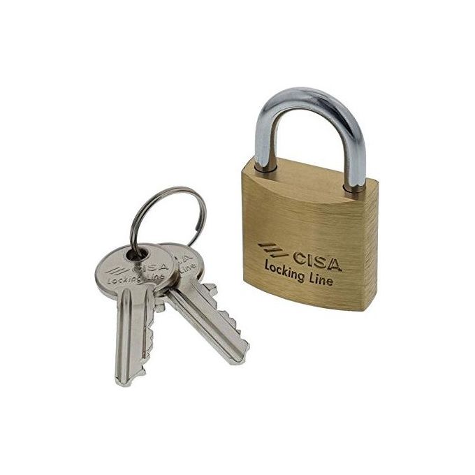 Cisa Lucchetto ad arco in ottone logoline 21010-40 mm 40