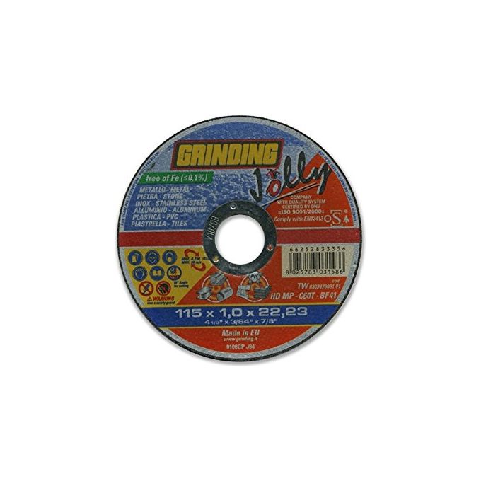 Grinding Hdmp-c60t Disco Jolly 115x1.0x22mm