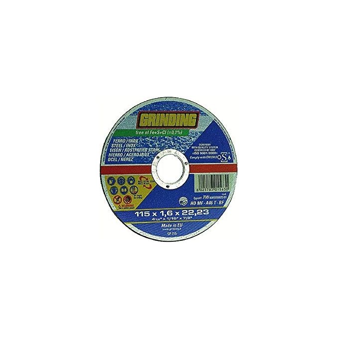Grinding Mola Abrasiva per Ferro 125x1.6x22mm Tw Hd Mf