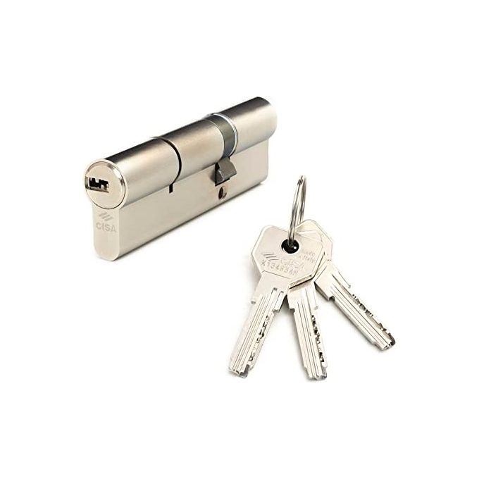 Cisa 0e300-20-0-12 Cilindro Nichelato 90mm 30x60mm
