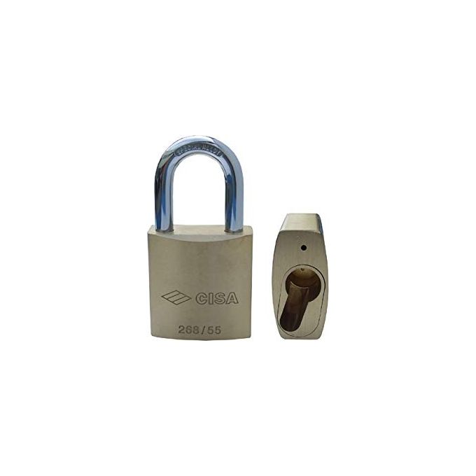 Cisa 26810-55-0 Lucchetto per 1-2 Cilindro Sagomato 55