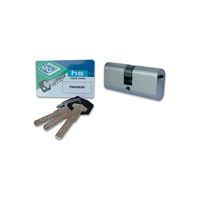 Mg H18-64-0 Doppio Cilindro Ovale Punzonato 32-32 Grigio