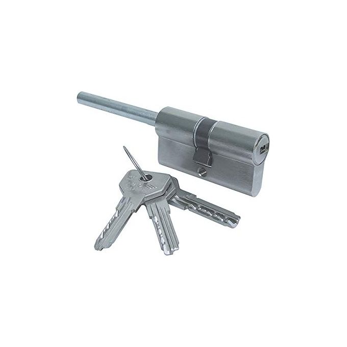 Cisa 0e307-90-0-12 Cilindro Nichelato per Pomolo 50mm