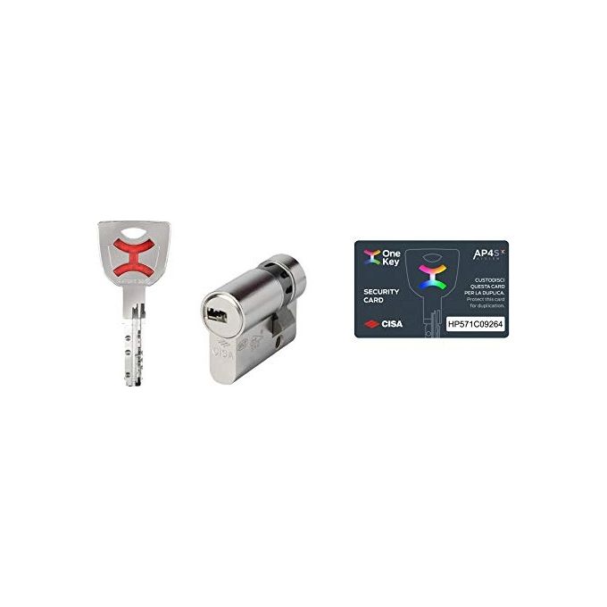 Cisa 0p314-02-0-12 Cilindro Ap4 40mm 30x10mm