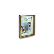 Alubox Bc 2 Bacheca 2 Fogli A4 Argento Metallizzato