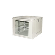 Link Armadio Rack 19'' 9u Link Serie Light Colore Grigio con Porta Vetro (Axpxl) 450x400x530mm Ripiano Incluso
