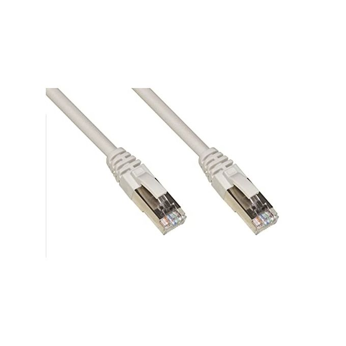 Link Cavo di Rete Categoria 6 Schermato F-Utp Colore Grigio 1mt