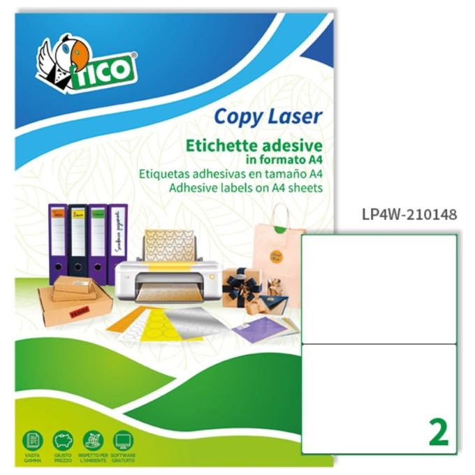 Avery Etichette Laser 210 x 148 a5 Confezione 200
