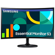 Samsung LS24D364GAUXEN Monitor PC 24'' Full HD VA Curvo 100Hz 4ms colore Nero