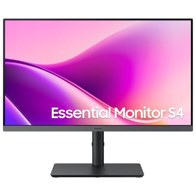 Samsung S24F434UAU Monitor 24'' Full HD LCD IPS 1920 x 1080 pixel 100 Hz USB Type-C 90 W colore Nero