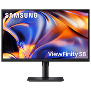 Samsung LS27H802EFAXEN ViewFinity S8 Monitor 5K 5120x2880 Pixel IPS 27'' con USB-C colore Nero