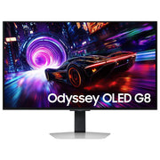 Samsung S32FG814SU Monitor 32'' 3840 x 2160 Pixel 4K Ultra HD OLED con AMD FreeSync e tempo di risposta 0,03 ms colore Argento