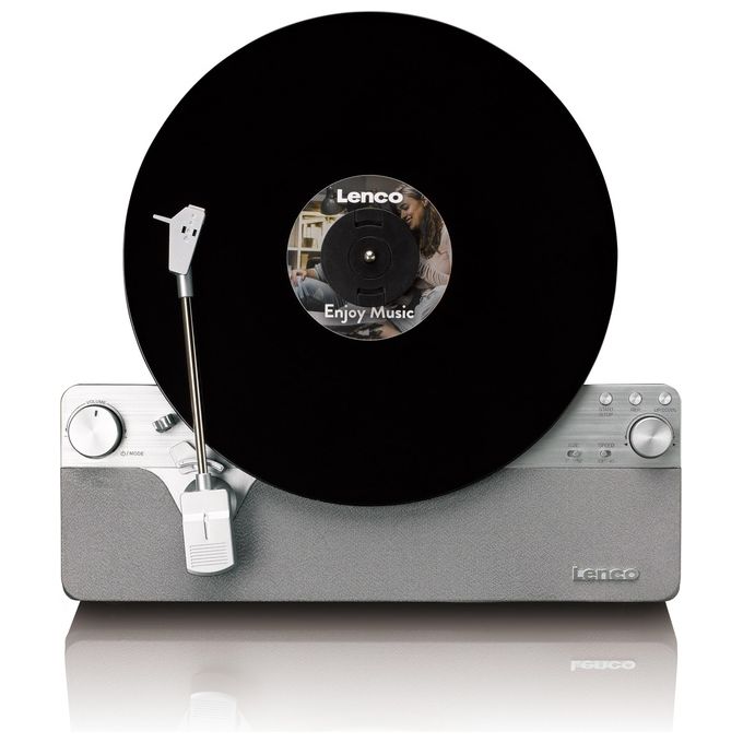 Lenco Giradischi LS Series LSA 071 Design Elegante in Silver e Legno